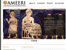 Tablet Screenshot of ameeri.org